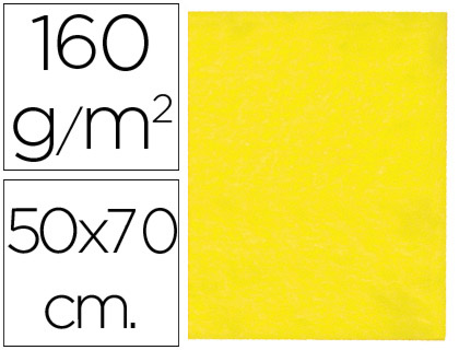 Feltro 50X70Cm Amarelo 