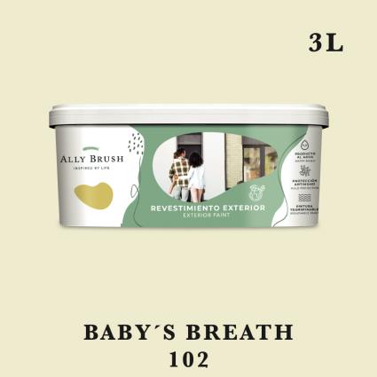 PINTURA  EXTERIOR BABY´S BREATH 3L