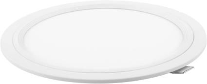 Painel de LED Redondo Ø22,5cm 18W 3000K 1600Lm