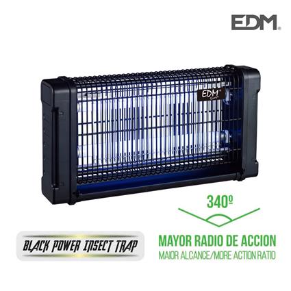 MATA INSETOS ELÉTRICO COM TUBOS UV DE 2X6W 340º 