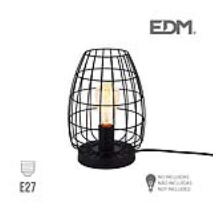 LAMPADA DE MESA E27 METALICA 