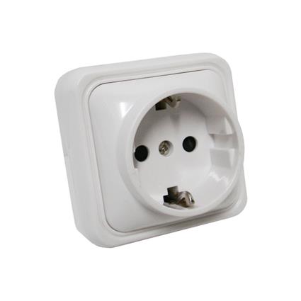 TOMADA SCHUKO T/TL SUPERFICIE SERIE ONSEN BLISTER