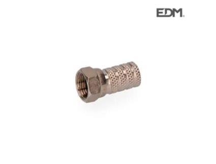 CONECTOR F FICHA MACHO PARABOLICA METALICO RETRACTILADO