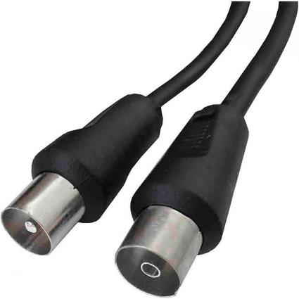 PROLONGADOR TV/VIDEO 9,5MM 5M EMB. PRETO