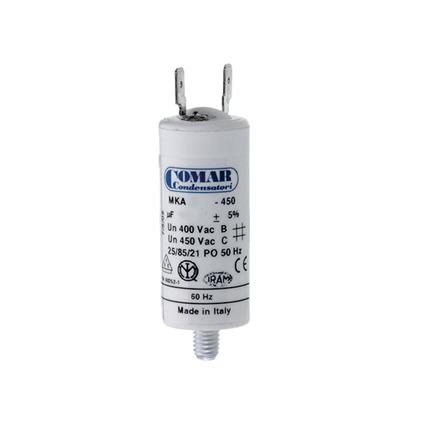 CONDENSADOR ARRANQUE P/ MOTOR 2MF/5% 6X2,5CM