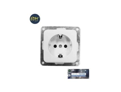 TOMADA SHUCKO T/TL 16A ENCASTRAR SERIE TERM  BLISTER