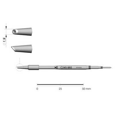 Ponta p/ Utensilio de Mão T245 (Ø1,9mm) - 
