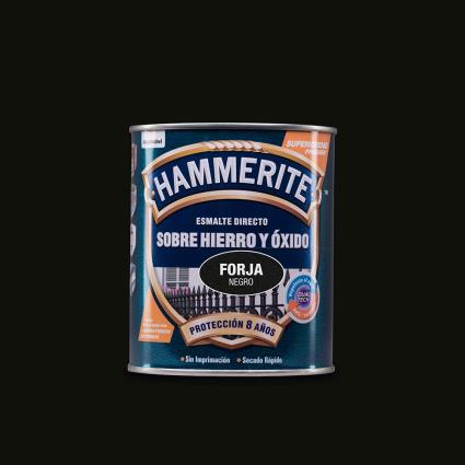 HAMMERITE ESMALTE METALICO FORJA PRETO 0.750L 5093196