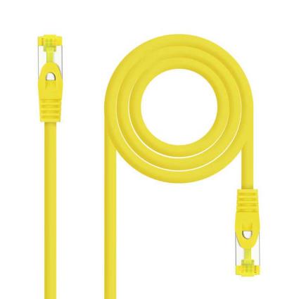 Cabo de Rede RJ45 Cat6a SF/UTP Amarelo (50 cm) - 