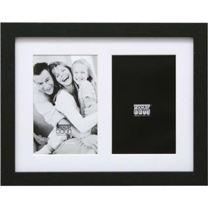 S66ka2 18x13 Cm Wood With Passepartout One Size Black