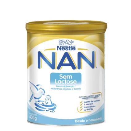 Nestlé  Sem Lactose Leite Pó 400g