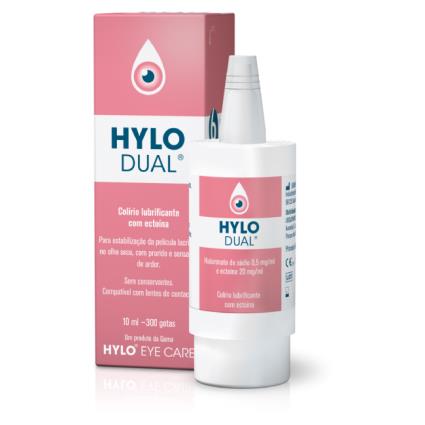 Dual Colírio Lubrificante Ectoína 10ml