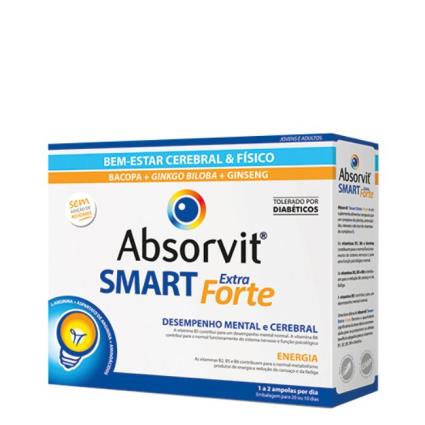 Smart Extra Forte Suplemento Ampolas 20x10ml