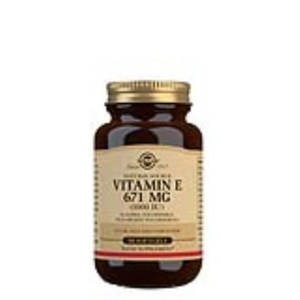 Vitamina E 671mg (1000 UI) 50 cápsulas moles