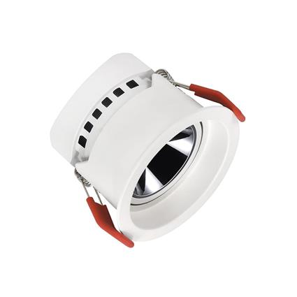 Downlight led luk bridgelux 5-8-12w ugr 11 cct cri>92 branco 3000-4000-6000k