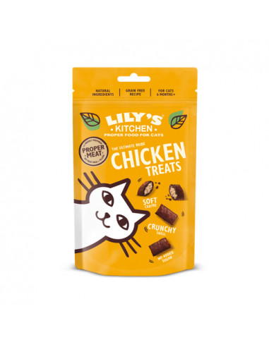 Biscoitos Para Gatos Treats De Frango | Snack Para Gato 60gr