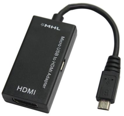 Cabo MHL (MicroUSB -> HDMI) Android