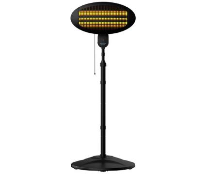 Aquecedor Elétrico de Quartzo  Ready Warm 8100 Power Quartz 2000W Preto