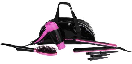 Pack de Beleza 1200W (Secador, Alizador, Escova e Pinças) - 