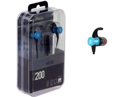 Auriculares c/ Microfone Z200 (Azul) - 