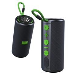 Coluna Portátil 10W XR + Lanterna (Verde) - 