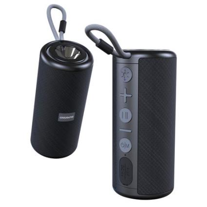 Coluna Portátil 10W XR + Lanterna (Prateado) - 