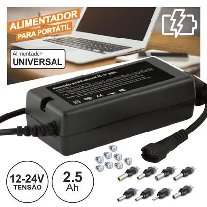 Alimentador Universal 12..24VDC 39W (ESPECIAL PORTÁTEIS) - 