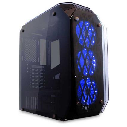 Caixa Gaming ATX Kraken Tornado RGB Vidro Temperado USB 3.0 (Preto) - 