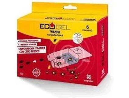 ECOGEL BARATAS KIT 6 ARMADILHAS 15GR