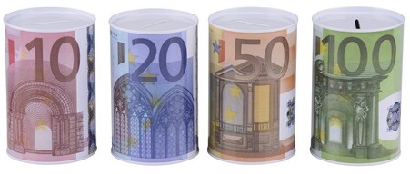 Mealheiro EURO (8x13cm)