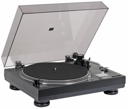 Gira Discos L 400  c/ USB (Preto) - 