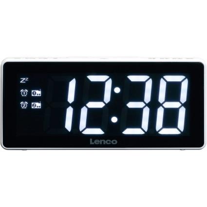 Rádio Despertador CR 30 c/Visor XXL 3 (Branco) - 