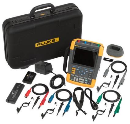 Osciloscópio Digital Portátil LCD 3,2 (320x240) 4 Canais 200MHz - 
