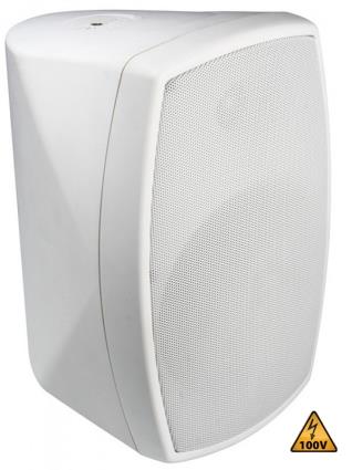 Coluna Profissional 5 2 Vias 120W Linha 100V IP44 Branco (ISPT5W) - 
