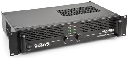 Amplificador PA Profissional 2x 400W (VXA-800 II) - 