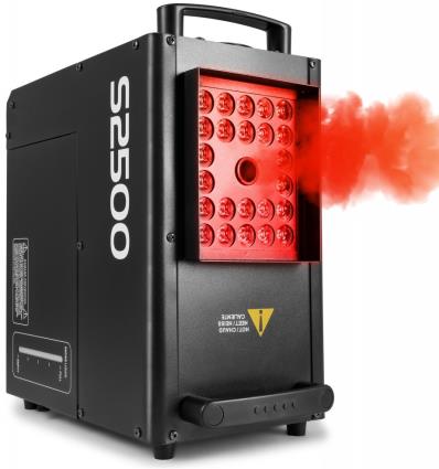 Máquina de Fumos Profissional DMX 2500W c/ Efeito LED 24x 10W RGB (S2500) - 