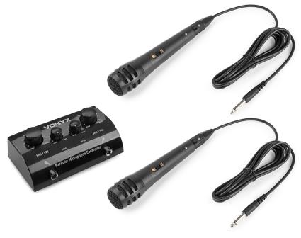 Controlador Karaoke p/ 2 Microfones (AV430B) - 