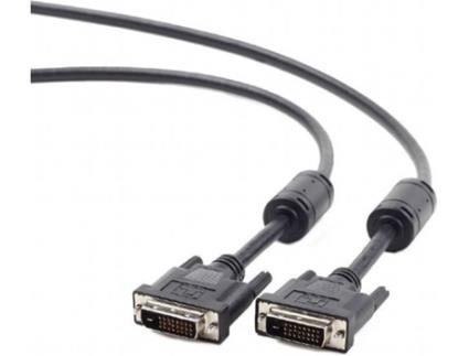 Cabo Vídeo Digital DVI-D  CC-DVI2-BK-6 Preto