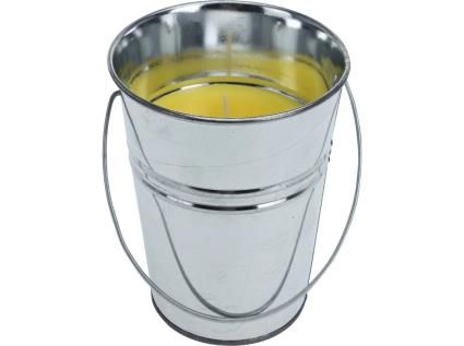 Balde com Vela de Citronela
