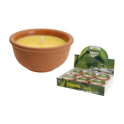 VELA CITRONELA ANTI-MOSQUITOS MEDIDAS: 130X65MM EURO/UNI