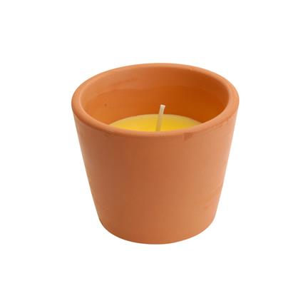 VELA CITRONELA TERRACOTA  EURO/UNI