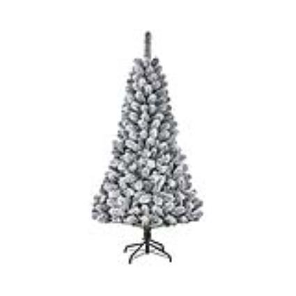 ÁRVORE DE NATAL EFEITO NEVADO COM 266 RAMAS 155X86CM