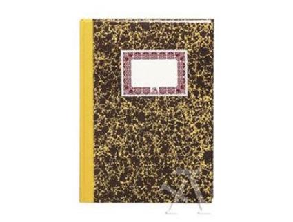 Caderno de Cartão Contabilidade Contas Amarelo Fo.