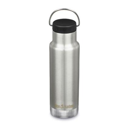 Garrafa De Aço Inoxidável Insulated Classic 532ml Ciclo Boné One Size Brushed Stainless