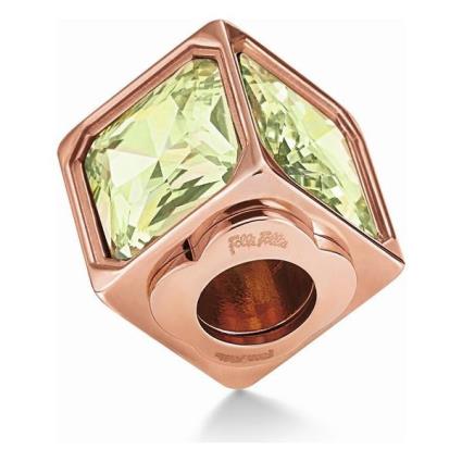 Miçangas femininas Folli Follie 3P16T008RCE Verde (1 cm)