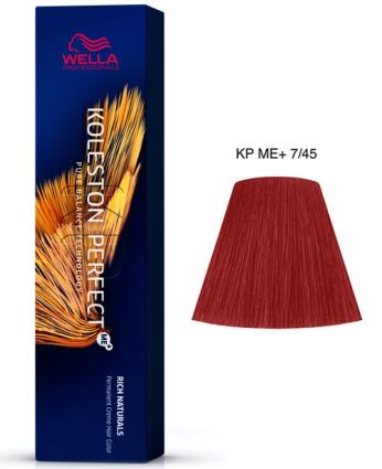 Tinta Permanente Koleston Me+ Wella Nº 7/45 (60 ml)