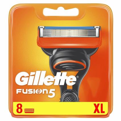 Recargas para Lâmina de Barbear Gillette Fusion 5 XL (8 uds)