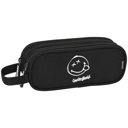 Suporte duplo Tote Holder Urban Flow Smiley Preto