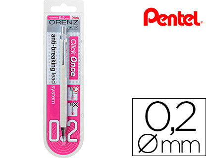 Lapiseira  Orenz 0,2 mm -Branco-Em Blister de 1 Unidade