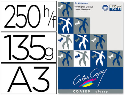 Papel Cópia 135gr A3 Copy Color Glossy